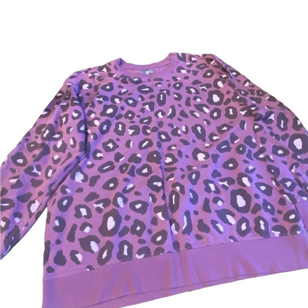 True craft size CL pink leopard sweatshirt great condition